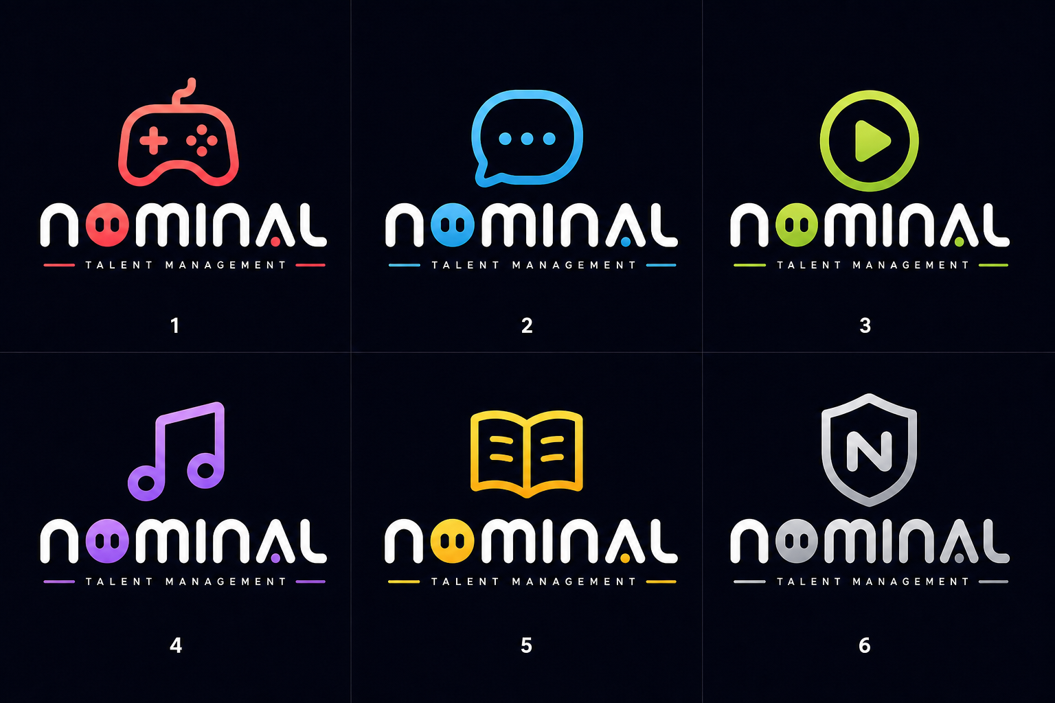 NOMINALロゴバリエーション一覧